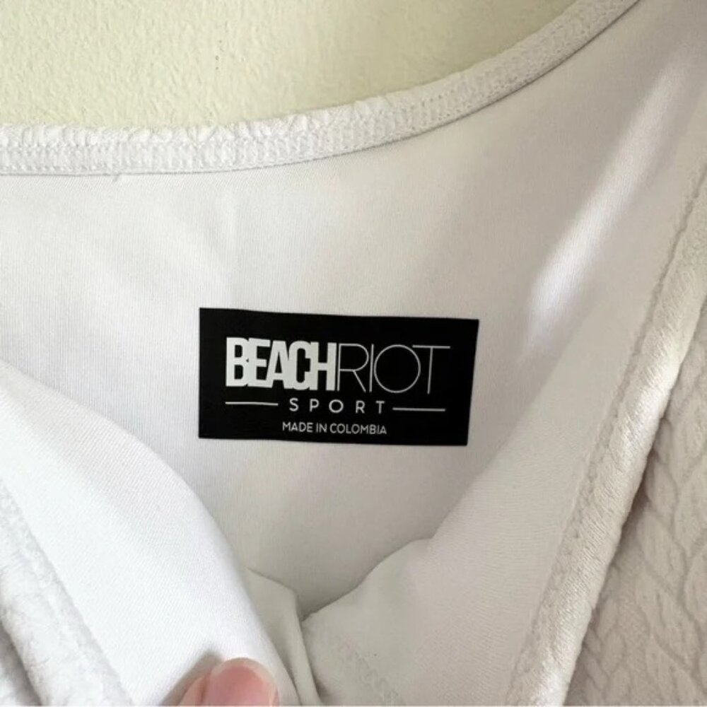 Beach Riot White Ribbed Mini Dress - Picture 5 of 5